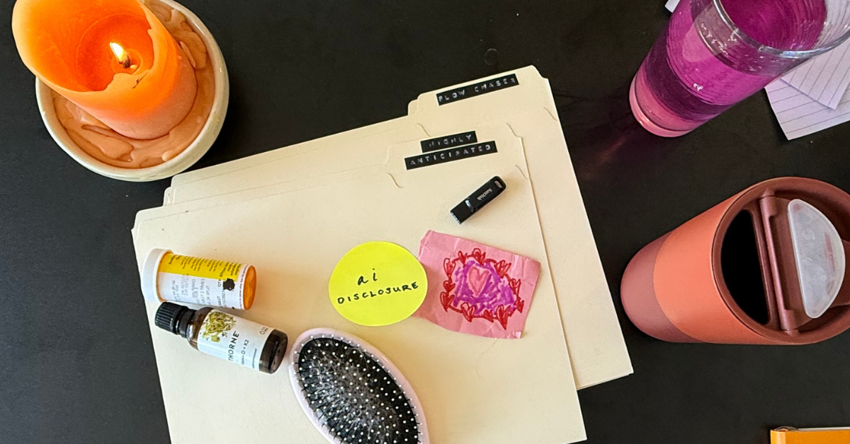 AI Disclosure Flat-lay (no-AI)